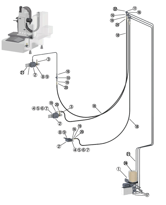 「Pressure進行作動Metering valve  システム」