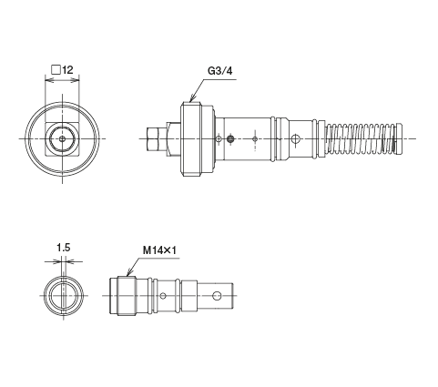 EGM-50TH type(Auto Lubrication Pump） 補修部品セット