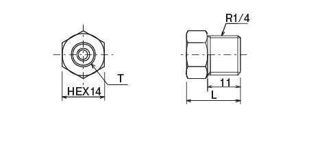 SA Type (adapter)
 Dimensions