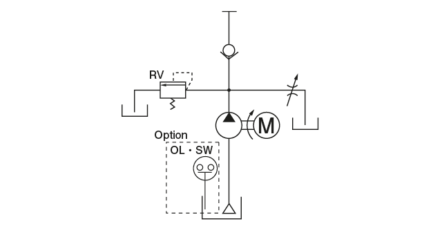 Motor driven continuous gear pump ACM-II·AMI-300·AMI-1000
Wiring digram