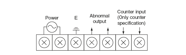 AMR-III DS type(Electric intermittent discharge gear Pump）
Wiring digram